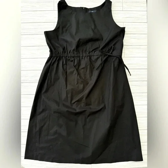 GAP | Black Sheath Y2K 2002 Shift Dress with Elastic Waist - Size S - Picture 2 of 6